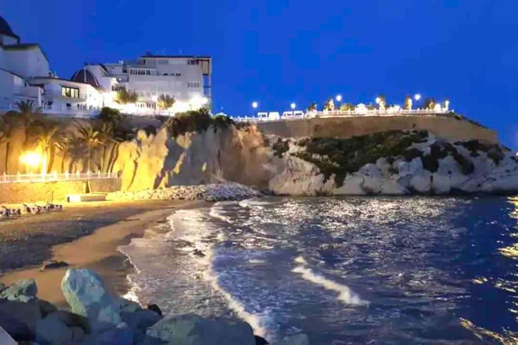 Ferienwohnung Piso 21 Unico A Pie De Playa En Esquina Benidorm Exterior foto